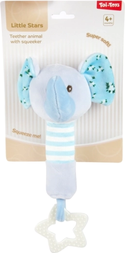 Měkoučký sloník s uklidňujícím kousátkem