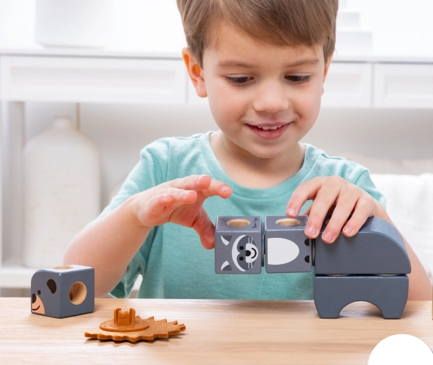 Kreativní stavění se zvířátky