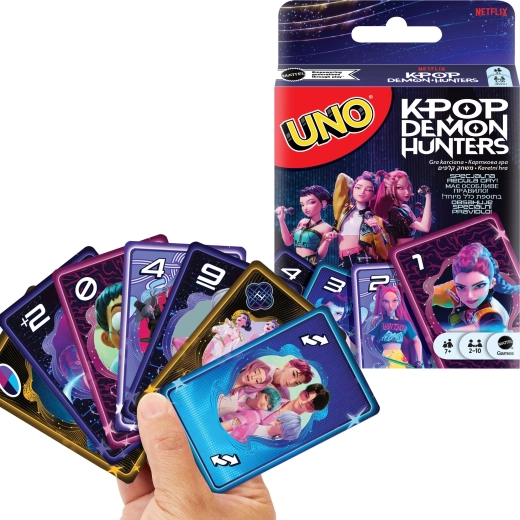 Karetní hra UNO KPop Demon Hunters