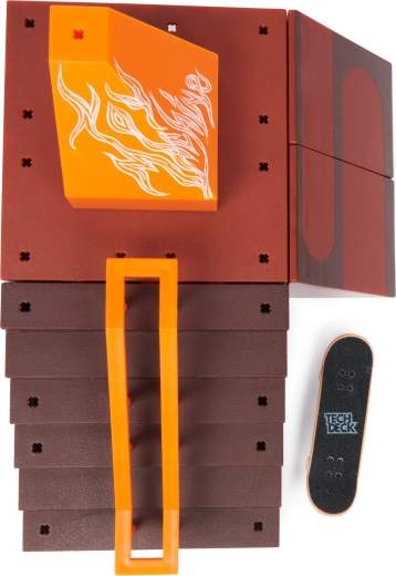 Realistický fingerboard pro přesné triky