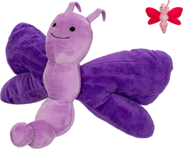 Plyšový motýl 34 cm