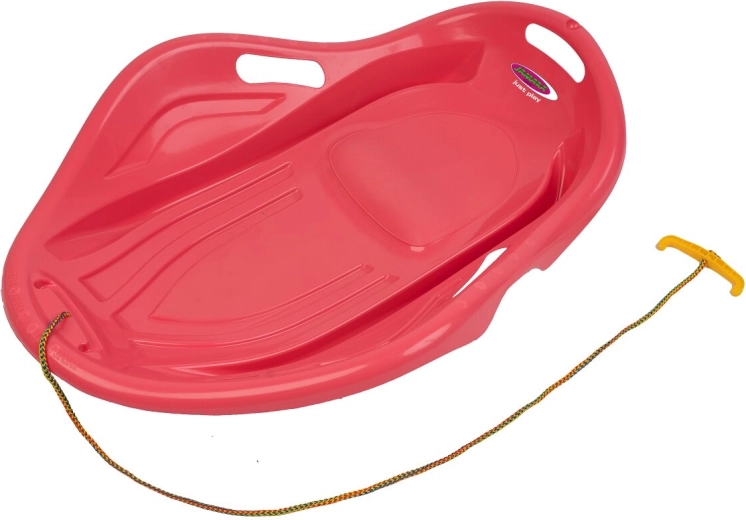 Snow Play boby Speed 78 cm pastelově červené