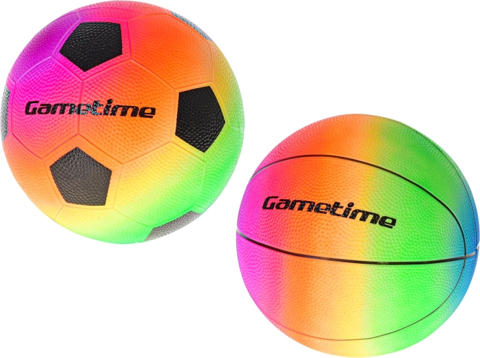 Dva sportovní míčky v jednom setu