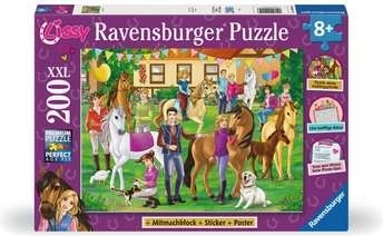 Puzzle Ravensburger Lissy Pony – party čas! 200 dílků