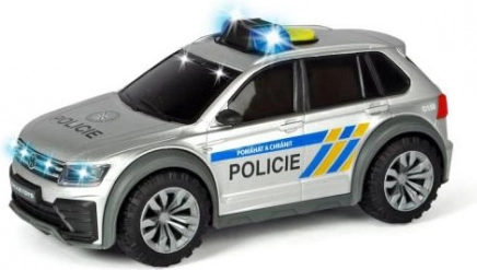 Policejní auto VW Tiguan R-Line česká verze 1:18 se světlem a zvukem