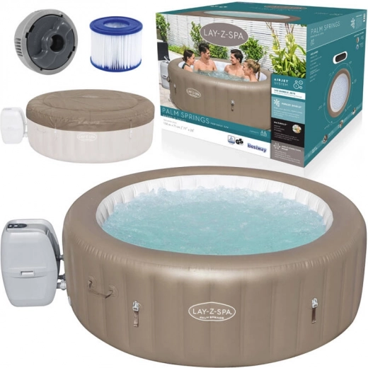 Nafukovací vířivka BESTWAY LAY-Z-SPA Palm Springs pro 4–6 osob