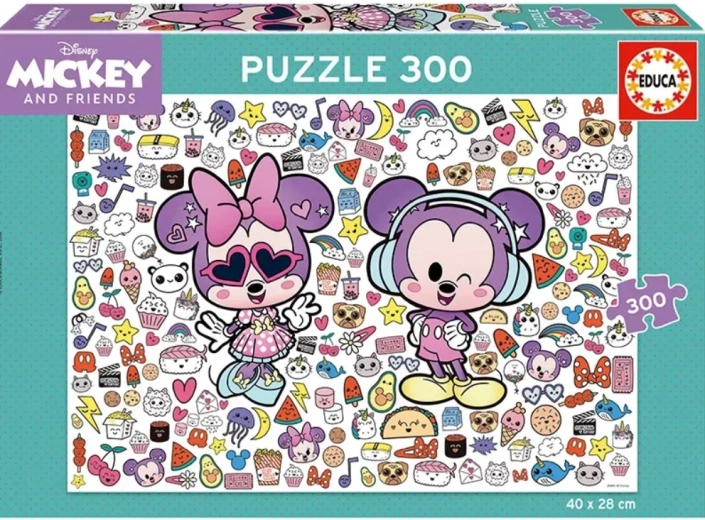 Puzzle Educa Mickey a přátelé 300 dílků