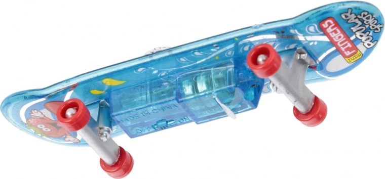 Svítící fingerboard pro efektní triky