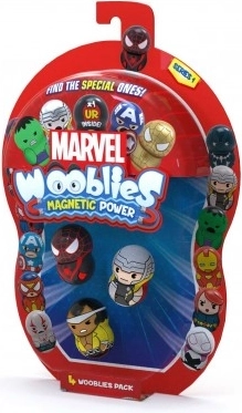 Wooblies magnetické figurky 4 ks – sběratelský set MARVEL
