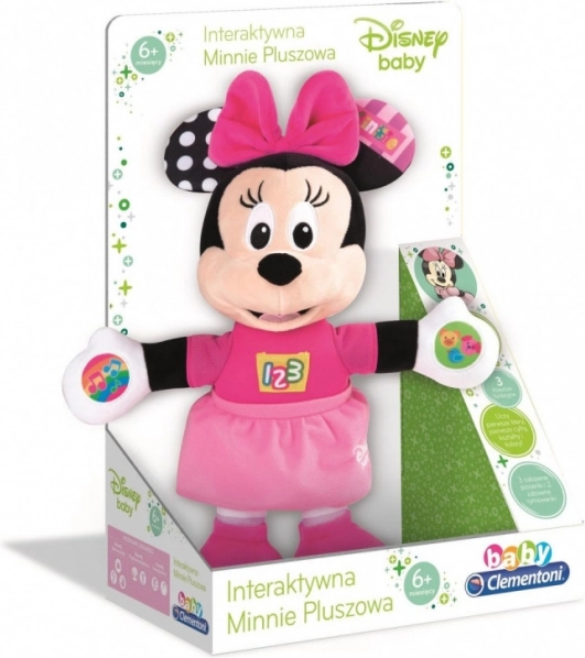 Interaktivní plyšová hračka BABY MINNIE Clementoni
