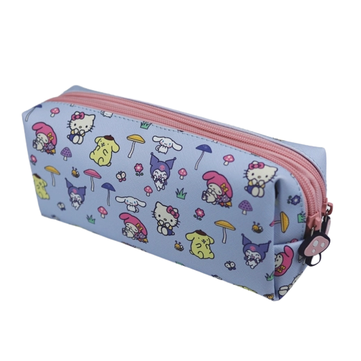 Hello Kitty a přátelé dvojitý školní penál mushroom