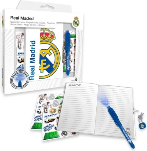 Deník s magickým perem Real Madrid