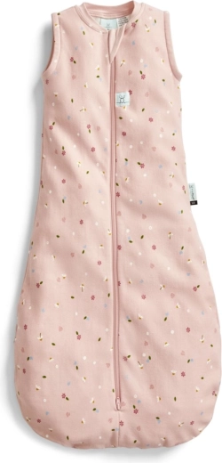ErgoPouch spací pytel z organické bavlny jersey daisies 0,2 tog (8–24 měsíců)