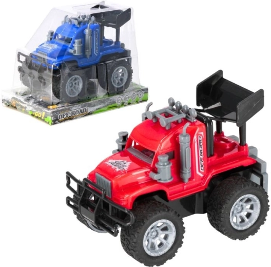 Terénní auto s natahovacím pohonem pull back