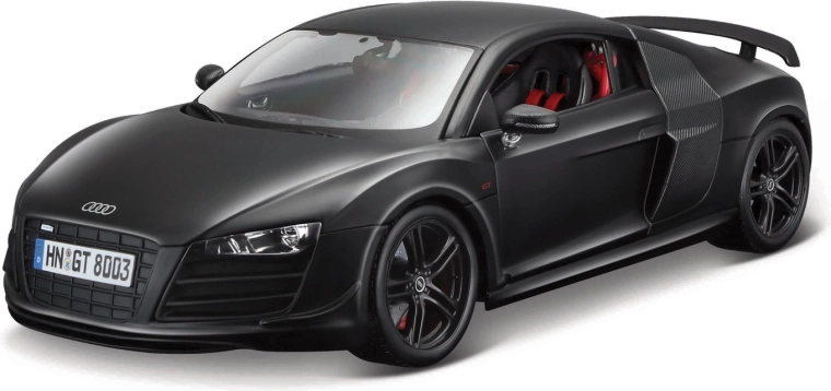 Maisto Audi R8 GT matně černé 1:18
