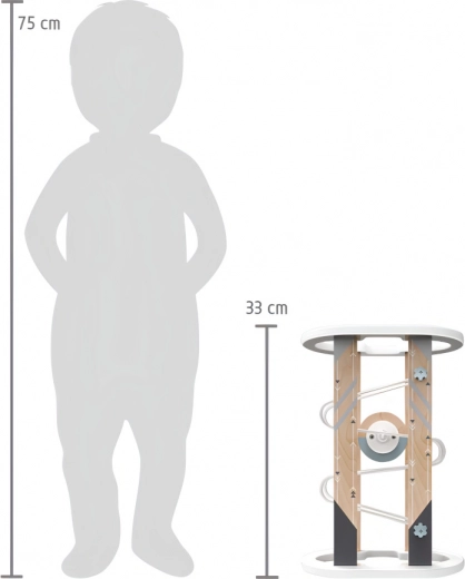 Robustní dřevěné provedení ve skandi stylu
