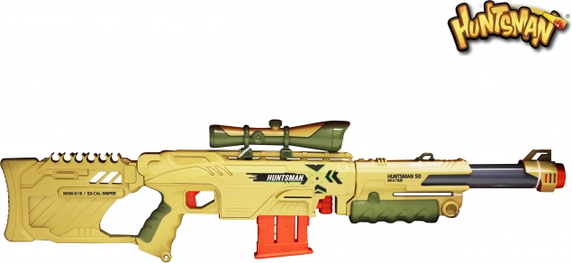 Puška na pěnové náboje Sniper Blaster Huntsman 50, 92 cm