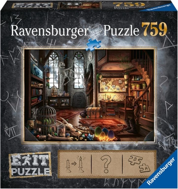 Ravensburger Puzzle Exit: Dračí Laboratoř 759 dílků