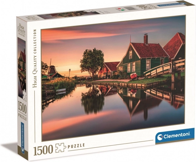 Puzzle 1500 dílků Zaanse Schans