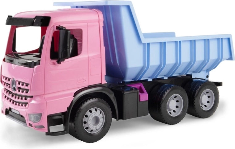 Lena GIGA Trucks sklápěč Mercedes Arocs tyrkysovo‑růžový