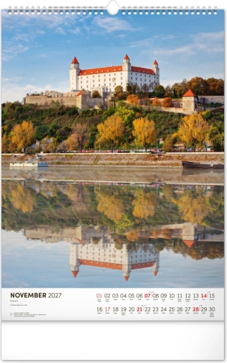 Přehledné kalendárium a vícejazyčné popisky