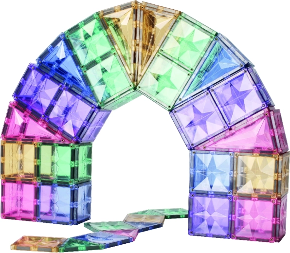 Stavění velkých 3D konstrukcí díky silným magnetům