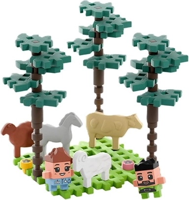 Figurky a zvířátka pro hru na péči a záchranu