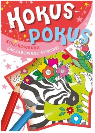 Hokus pokus: začarovaná stvoření – magická omalovánka