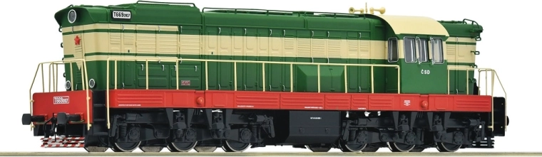 Roco dieselová lokomotiva T 669.0107 ČSD Čmelák