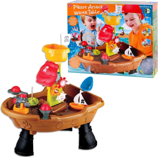 PlayGo vodní stůl pirátský útok – sada 22 dílů