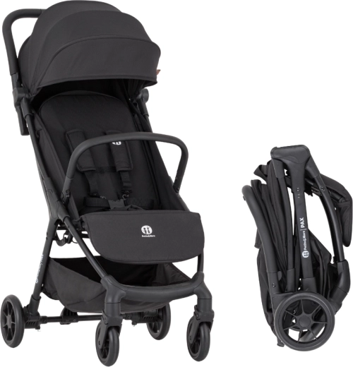 Petite&Mars sportovní kočárek Pax perfect black