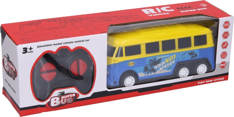 Rc autobus na dálkové ovládání 19 cm - 1 kus
