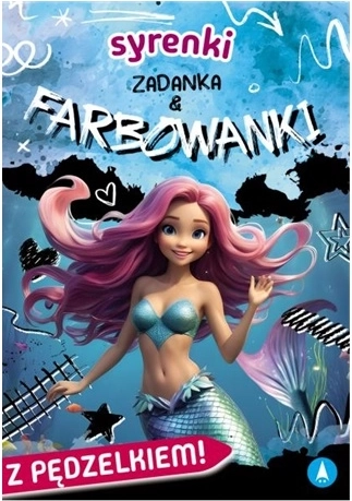 Zadání a omalovánky Mořské víly