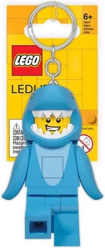 Lego Iconic svítící klíčenka žralok