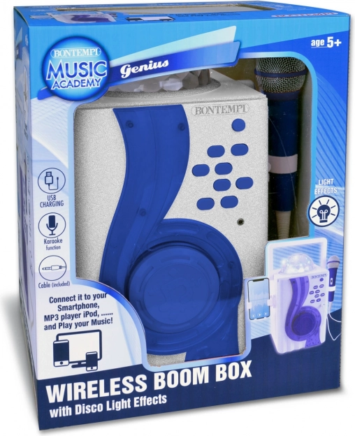 Karaoke Boom Box s Disco Světelnými Efekty