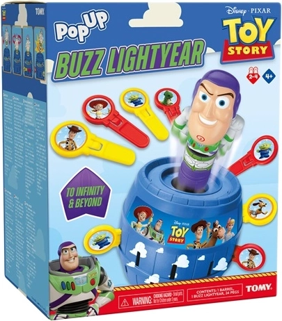 Hra pop up Toy Story s Buzzem Rakeťákem Tomy