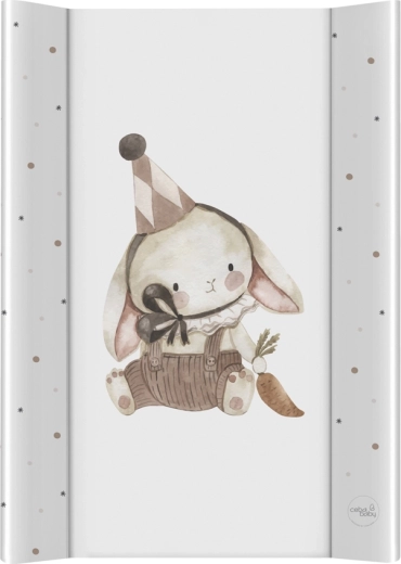 Ceba Baby ultra lehká přebalovací podložka s pevnou deskou 50 × 70 cm clown bunny