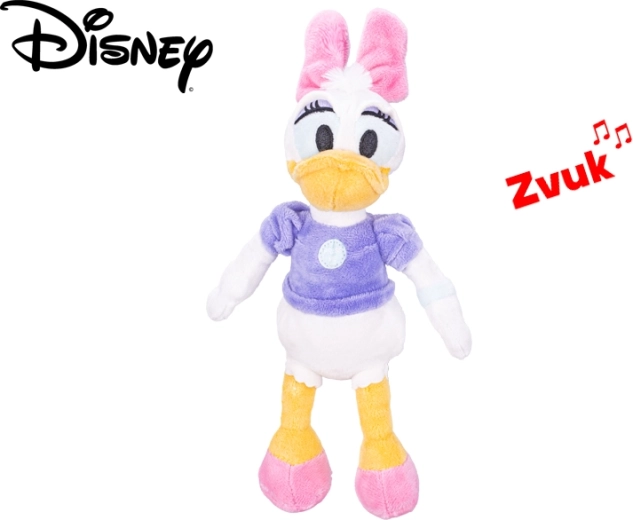 Plyšová kačenka DISNEY Daisy se zvuky 27,5 cm
