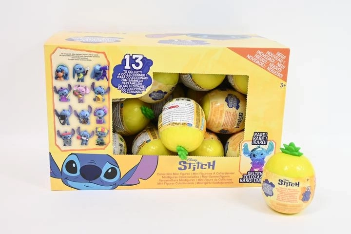 Stitch figurka v ananasové kapsli (náhodný model)