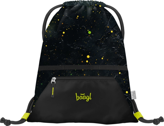 Přední kapsa na zip pro drobnosti