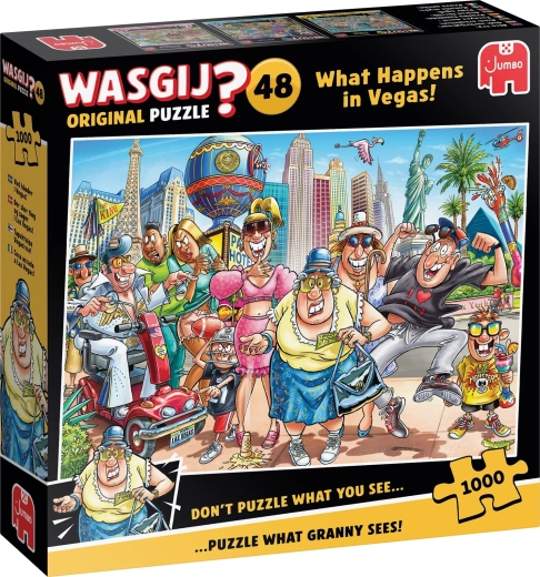 Jumbo Wasgij Original 48: Co se stane ve Vegas! puzzle 1000 dílků
