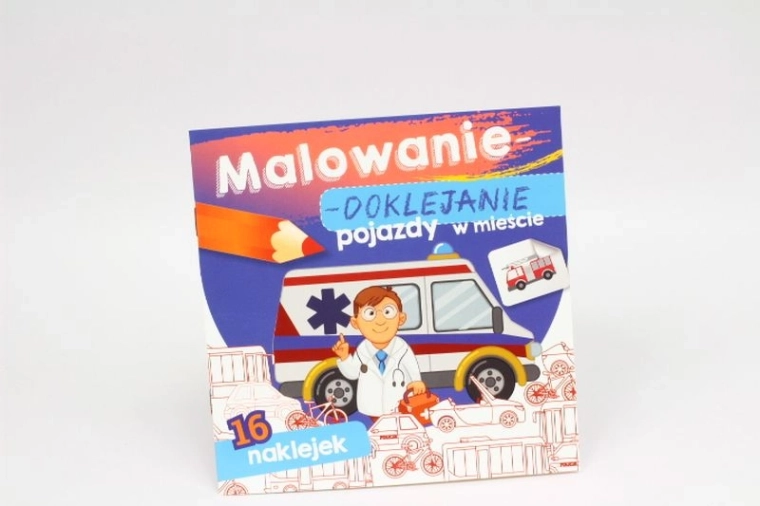 Malování a lepení: vozidla ve městě