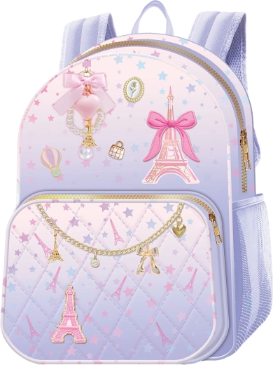 Dětský batoh deluxe Paris – hvězdná noc