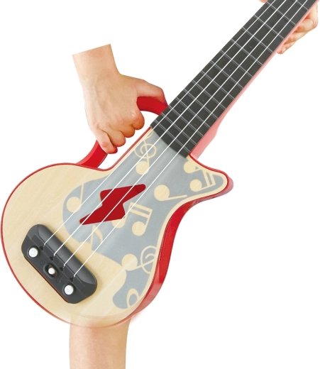 Lehké ukulele s rukojetí