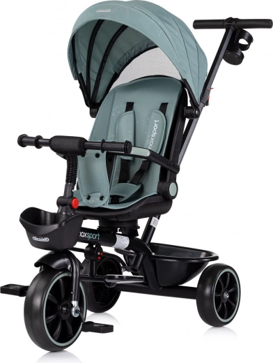 Tříkolka se stříškou 2v1 Chipolino Max Sport Basil
