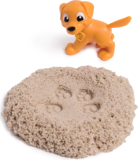 Kinetický písek, který drží tvar a nevysychá