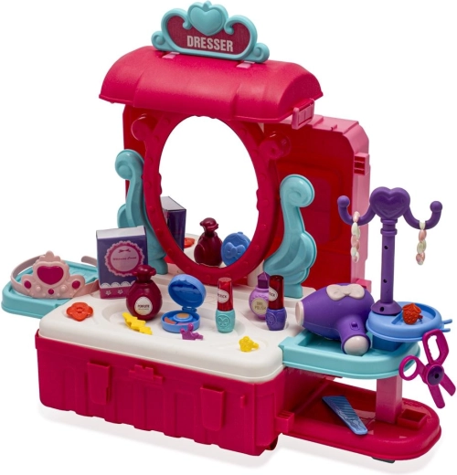 Toaletní stolek s doplňky pro realistickou hru