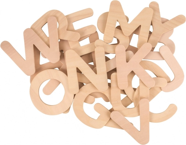 dřevěná abeceda – velká písmena BIGJIGS TOYS