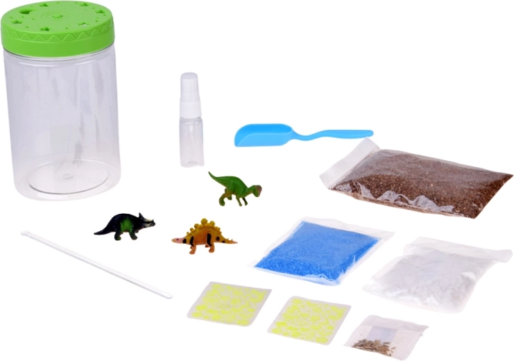 Kompletní DIY obsah pro vlastní dinosauří scénu