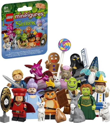 LEGO Minifigurky Shrek – sběratelská krabička s překvapením - 1 kus